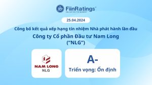 FiinRatings đưa ra triển vọng xếp hạng tín nhiệm ổn định đối với Nam Long