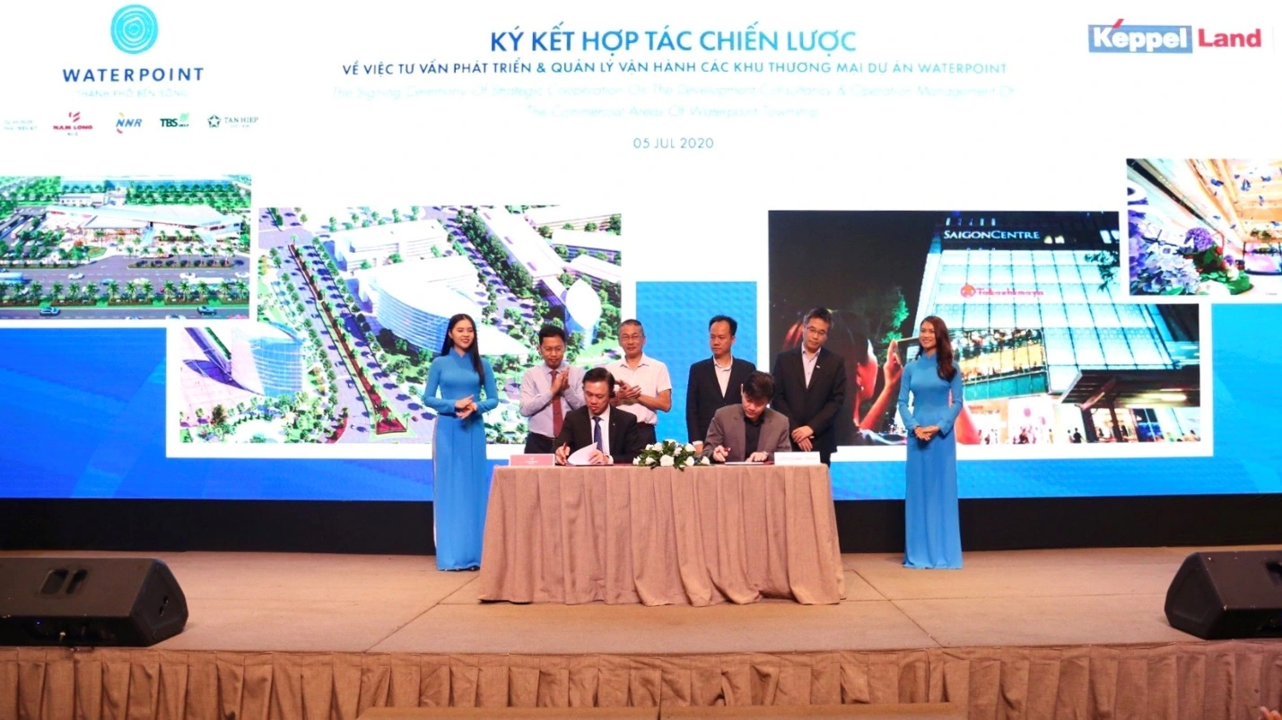 Keppel Land tham gia phát triển quỹ đất thương mại tại Waterpoint
