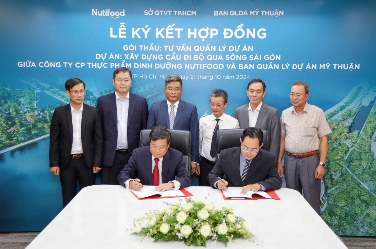 Ban Quản lý dự án Mỹ Thuận được chọn quản lý công trình Cầu đi bộ ngàn tỷ 1 Ban Quản lý dự án Mỹ Thuận được chọn quản lý công trình Cầu đi bộ ngàn tỷ