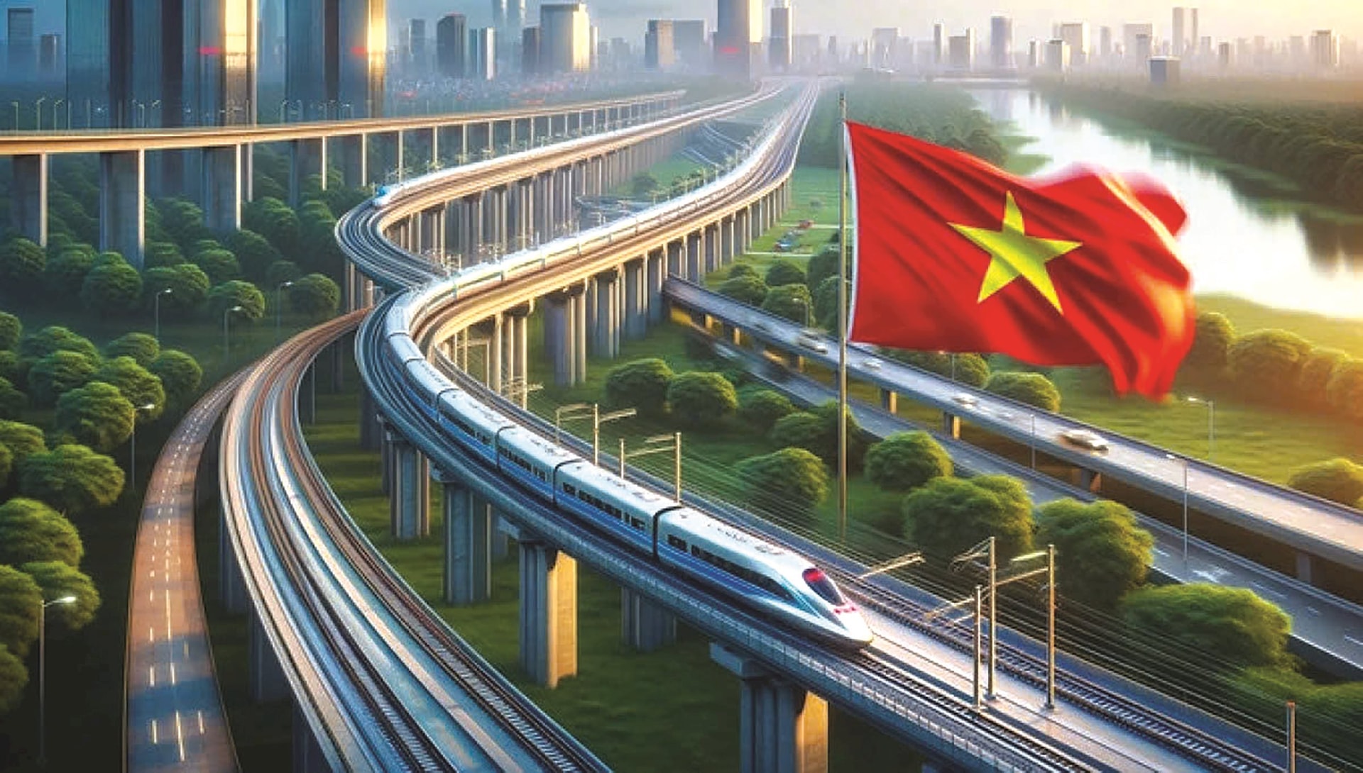 Đường sắt tốc độ cao 67 tỷ USD đi qua 15 tỉnh thành có chuyển động mới